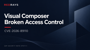 SAP Note 3797111: Visual Composer Access Control (CVE-2026-89110) — RedRays