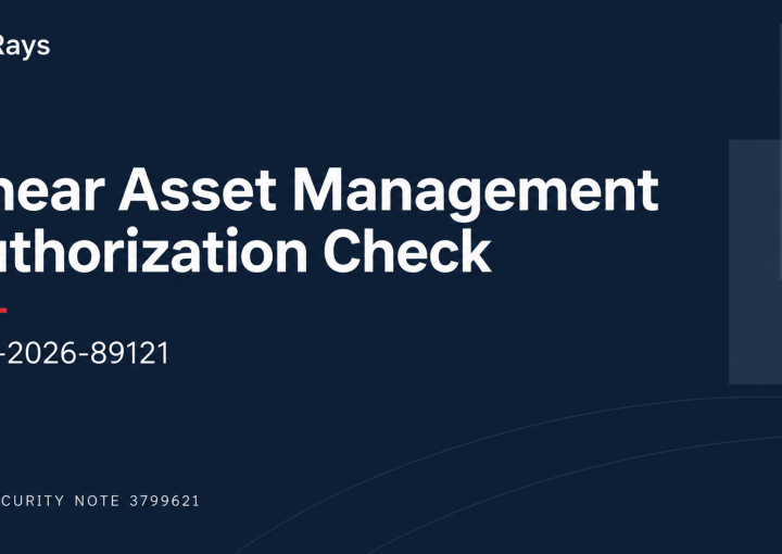 SAP Note 3799621: Linear Asset Management Authorization (CVE-2026-89121) — RedRays